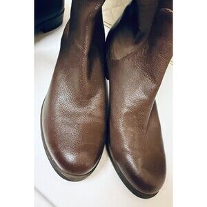 NIKE AIR Riding Boots Brown Leather Waterproof Sole size 10B NEW $320